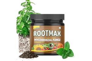 GROW MATE RootMax - Poudre d'enracinement des champignons mycorhiziens | 50 fois plus puissante hormone de bouturage poudre pour les boutures | Formule améliorée pour 5x racines et rendement maximum [1 KG]