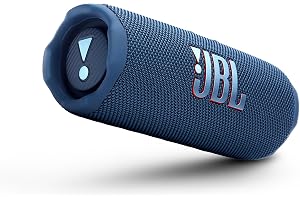 JBL Flip 7 Wireless Portable Bluetooth Speaker, Bold Pro Sound with AI Sound Boost, 16Hrs of Playtime, IP68 Water & Dustproof, Multi-Speaker Connection by Auracast, Personalization App (Blue)