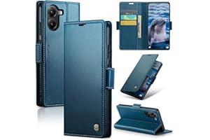 Rerzoiro Funda para Xiaomi Poco X7 Pro 5G, Funda de Cierre Magnético, Cartera de Cuero PU con [Bloqueo RFID], Soporte, Ranura para Tarjetas, Carcasa de Libro, Case para Xiaomi Poco X7 Pro, Azul