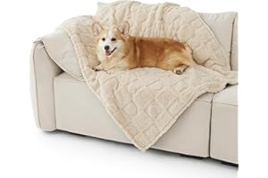 Bedsure Mantas grandes lavables para perros, manta suave y esponjosa para cachorros grandes y mascotas, manta acogedora y calmante para gatos de interior, mantas de cama de forro polar para perros
