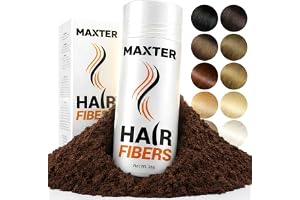 Maxter Hårfibrer Rödbrun 28g mot Skallighet för Män och Kvinnor