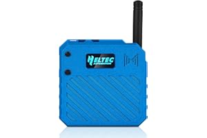 MESHNOLOGY 1 Packung ESP32 für Heltec V3 Gehäuse, LoRa-Entwicklungsboard, Meshtastic-Gehäuse mit Antennenanschluss und Typ-C-Schnittstelle, (N33,Blau)