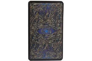 QIRG Tarotkarten-Deck, Klassisches Original Modernes Tragbares Fate Divination Holographisches Spirituelles Introspektion Tarot-Karten-Set Party Sinnvolles Zukunftserzählspiel Oracle Card(Tarotkarten-Deck)