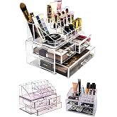 Vivart 3 &Ccedil;ekmeceli Makyaj D&uuml;zenleyici Organizer Set Makyaj Fır&ccedil;alık &Ccedil;ok Renkli Tek Ebat