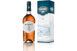 Monnet VS | Cognac aus Frankreich | Gold Meiningers International Spirits Awards | mit Geschenkverpackung | blumig-frischer Geschmack | 40% Vol. | 0,7 Liter