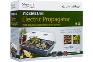 GARDEN MARKET PLACE Stewart Plastic Garden Outdoor 52cm Thermostatic Control Heat and Grow Electric Propagators 2598005