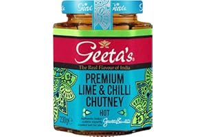 Geeta's Premium Limette & Chili Chutney Hot 230g
