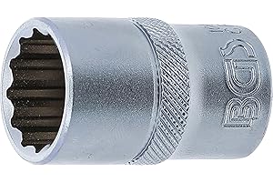 BGS 10637 | Douille pour clé, douze pans | 12,5 mm (1/2") | 17 mm