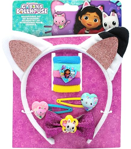 Ajustable Confortable Ensemble Casquette Et Lunettes Soleil Gabby Chat - Style Rose Pour Fille, Protection UV Gabby Maison Magique Vetement