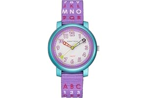 ARMITRON KIDS Armitron Sport Kids Easy to Read Patterned Nylon Strap Watch, 27/1002