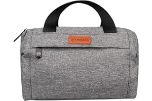 FIREDOG Sac anti-odeur, testé pour chien, résistant aux odeurs, grande pochette anti-odeur pour le rangement de voyage Gris 23 x 15 cm