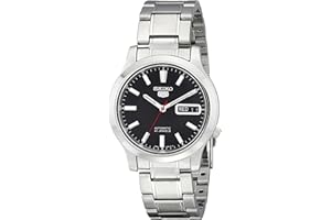 Seiko Orologio Analogico Automatico Uomo con Cinturino in Acciaio Inossidabile SNK795