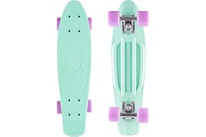 BIKESTAR STAR-SKATEBOARDS® Vintage Cruiser Board ★ 22er Diamond Class ★