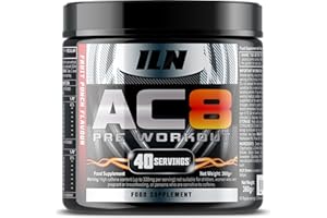 IRON LABS NUTRITION AC8 – Pre Workout Powder – Preworkout for Men and Women with Creatine and Caffeine – Pre-Workout Supplements (Fruit Punch)