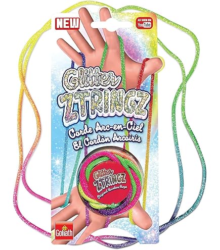 Ztringz 00244 – Il Gioco Dello Spago Colorato Per Creare Figure – Divertimento Vintage Per Bambini E Ragazzi