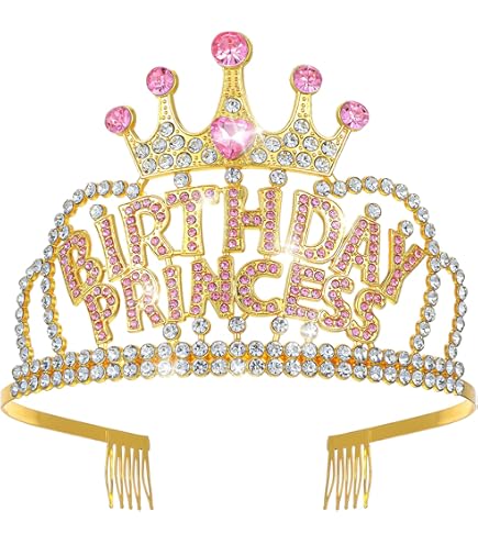 Geburtstags Krone Mit Schärpe - Birthday Girl Set Für Den Perfekten Geburtstag