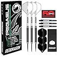 RED DRAGON Pegasus Professional Tungsten Steeltip Darts Set Available in 21, 23, 24, 25, 26, 28, 30 Gram with Flights, Stems (Shafts) and Wallet