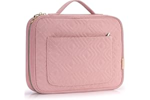 Heouvo Housses de la Bible pour femme, housse en coton matelassé avec pochettes/poignée,un usage quotidien, cadeau parfait pour les femmes et les filles