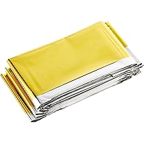 2 Coperte Termiche Di Sopravvivenza 160x210cm - Emergenza Outdoor E Trekking - Foto 2