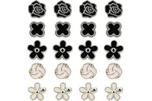 THETAG Boutons de Broche de Chemise 20PCS Boutons de Dissimulation Anti-lumière Bouton à Ajustement Parfait Instantané Boutons de Broche de Sécurité pour Femmes Manteau Pull Manches Cardigan