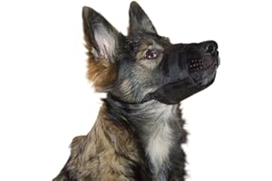 KERBL PET Kerbl Chien Muselière Nylon 20-26 cm Noir