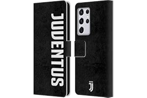 Head Case Designs Licenza Ufficiale Juventus Football Club Logotype Lifestyle 2 Custodia Cover in Pelle a Portagoglio Compatibile con Samsung Galaxy S21 Ultra 5G