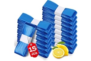 Leseed 15 Pieces Diaper Buckets Refill Cartridges, Excellent Sealing and Toughness, Refill Foil Diaper Bucket Compatible with