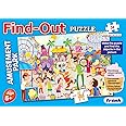 Frank Find-Out Puzzle - Amusement Park - 54 Piece Jigsaw Puzzle for Kids for Age 5 Years Old and Above