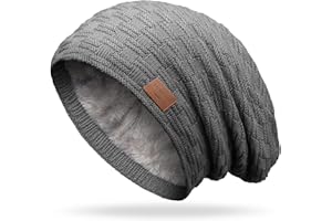 Grin&Bear Long Slouch Beanie gruby polar M10