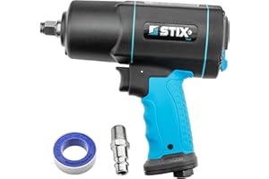 STIX Automotive Equipment Visseuse à percussion pneumatique à double percussion pneumatique 1500 Nm 1700 Nm 2200 Nm Couple de desserrage : 1900 Nm