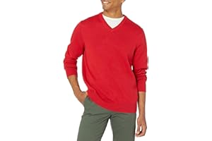 Amazon Essentials Herren Pullover mit V-Ausschnitt (in Übergröße erhältlich)