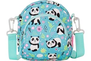 Choco Mocha Girls Purses for Kids Crossbody Bag Little Girls Cute Purse Bag Toddler Children Gifts Age 3 4 5 6 7 8 9 10