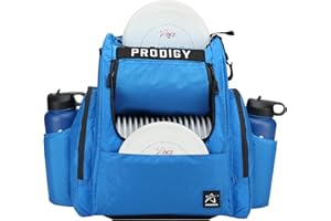 Prodigy Disc BP-2 V3 Disc Golf Backpack | Frisbee Golf Bag with 26+ Disc Capacity Plus Extra Storage | Pro Quality Disc Golf Bag Backpack | Tear and Water Resistant | Large Disc Golf Bag