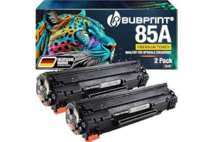 Bubprint 2 toner kompatibla med HP 85A CE285A svart | Passar LaserJet Pro P1102 P1102W P1106 M1132 M1136 MFP M1217nfw M1212