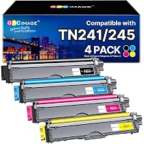 LCL Unidad de Tambor para Negro, Cian, Magenta o Amarillo DR-241 DR241 DR241CL DR-241CL Reemplazo para Brother DCP-9015CDW DCP-9017CDW DCP-9020CDW DCP-9022CDW HL-3140CW HL-3142CW HL-3150CDN HL-3150CDW