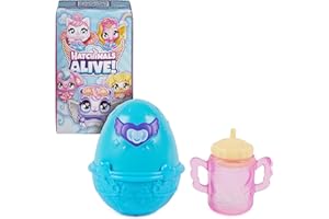 Hatchimals Alive Überraschungs Pack - mit einem selbst-schlüpfenden Ei mit Überraschungsfigur und Babyfläschchen, Spielzeug für Kinder ab 3 Jahren
