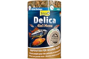 Tetra Pleco Tablets - Alimento rico en nutrientes para peces de fondo herbívoros, lata con 120 pastillas