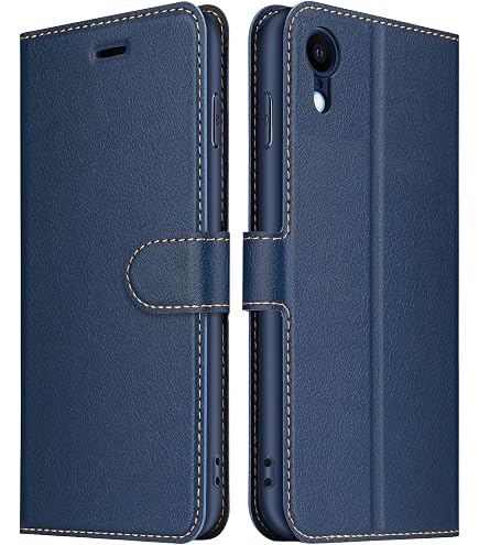 Moleskine - Custodia classica per iPhone X, in silicone, con scomparti per tessere e elastico, colore: Nero