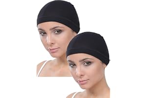 DERESINA HEADWEAR Deresina Copricapo sotto-Parrucca in Bambu' per Caduta Capelli (2pezzi)