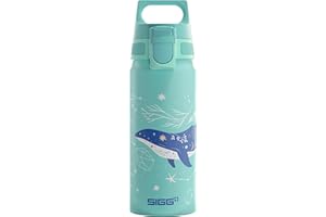 SIGG - Borraccia Bambini In Alluminio - WMB ONE - Perfetta Per Bevande Gassate - Ermetica - Leggera - Senza BPA - Certificata Climate Neutral - 0,6L