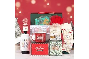 ‎YINUO LIGHT Weihnachtsgeschenke für Frauen, Weihnachtlicher Duftkerzen Set, Weihnachtskerzen Set,Weinachtsgeschenkegeschenkset für Mama, Freundin, Mädchen, Schwester, Oma geschenkset weihnachten