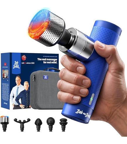 Brookstone Max Hot & Cold Vibration Massager, Custom Variable Speed and  Intensity Control, Corded Power Supply, 9 Attachments, Cold Gel Attachment  for Inflammation and Swelling, Soothing Heat: Buy Online at Best Price