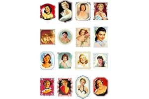 Decoupage Paper Pack (10sheets A4 / 8x12) Pretty Woman Portraits FLONZ Vintage Ephemera by Flonz