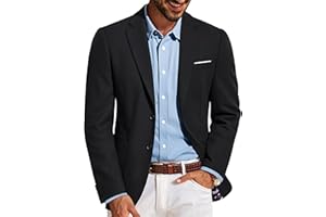 PJ PAUL JONES Herren Sakko Sportlich Regular Fit Business Anzugjacke Modern Freizeit Blazer mit 2 Knöpfe