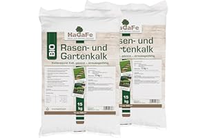 HaGaFe Bio Rasenkalk & Gartenkalk Kalk, Gewicht: 30 Kg Für 600 M²