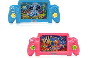 ICELAND Set 2 Pezzi Water Game Gioco d'aqcua per i Bambini Forma di Joystick Regalo per Bambini Facile da manegiale (C6)