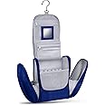 KRONIFY Grande Borsa da Toeletta Premium Appesa con Specchio | Beauty Case Uomo e Donna | Porta Trucchi Organizer da Viaggio 