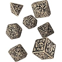 Dadi Da Gioco Q Workshop - Set Dadi Poliedrici Multicolore Per Giochi - Foto 7