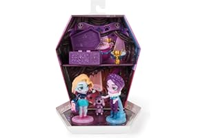 Zombaes Forever, Wild Vibes, Rest in Show Zombie Dolls and Accessories Deluxe Set, 2 Exclusive 8.9-cm Figures, 2 Pets and More, Kids’ Toys for Girls