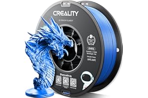 YOOPAI Creality Filamento PETG 1.75mm, Alta Resistenza, Inodore, Miglior Flusso, Filamento Stampante 3D, Alta Precisione 1.75mm +/- 0.03mm, 1KG PETG Blu